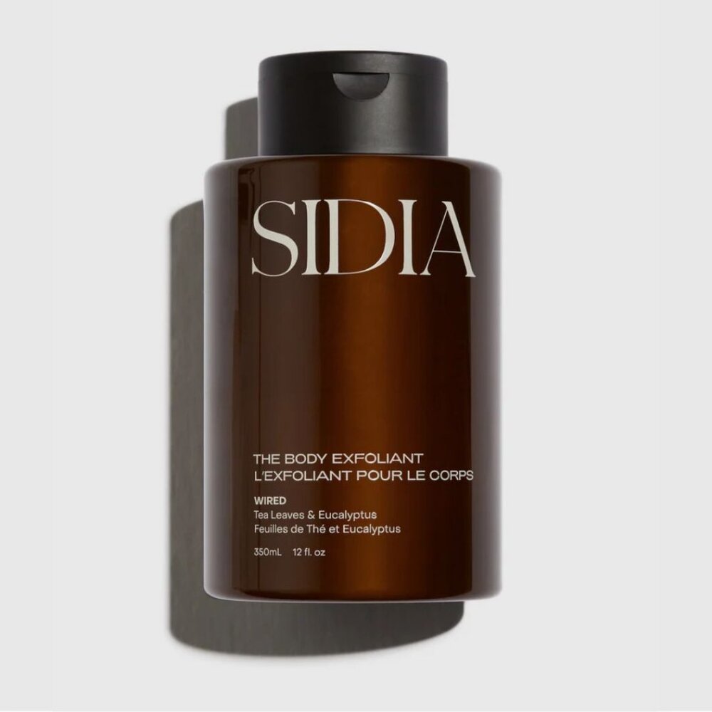 SIDIA The Body Exfoliant 350ml/ 12 oz Daily Body Exfoliating Cleanser